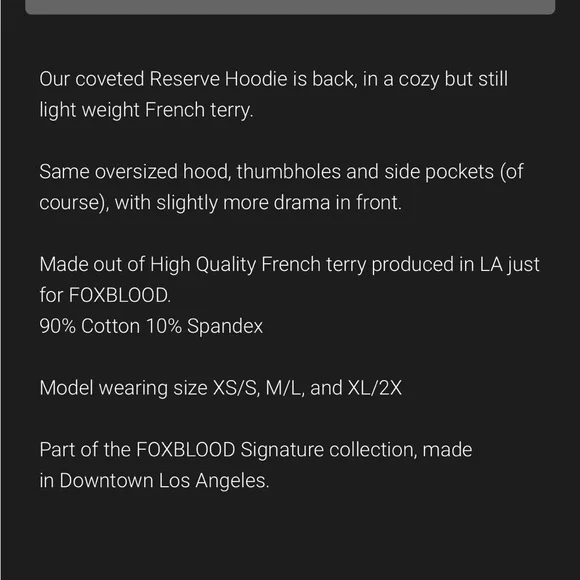 FOXBLOOD reserve 2 cardigan - Picture 3 of 5